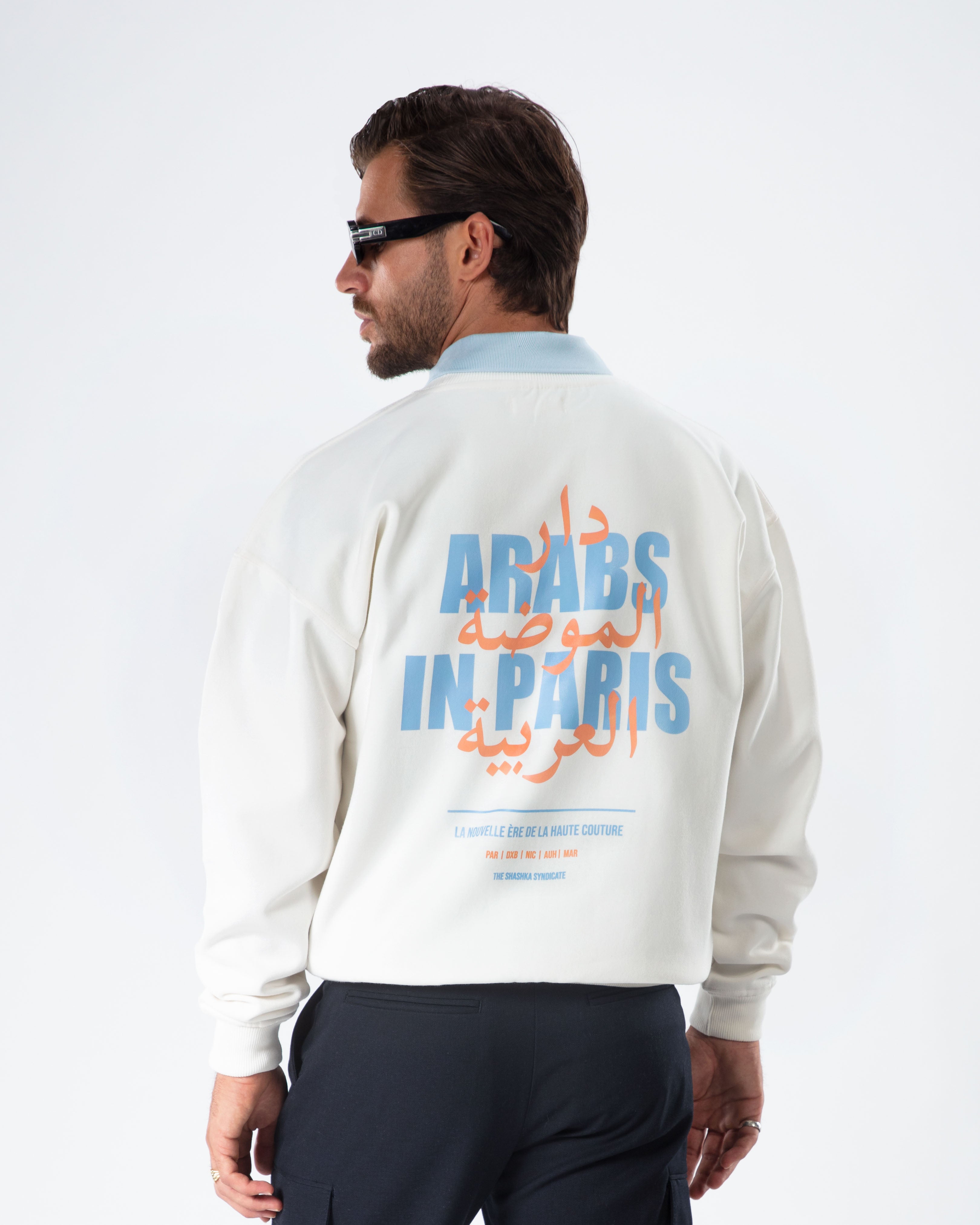 Calligraphy Arabs In Paris Sweatshirt