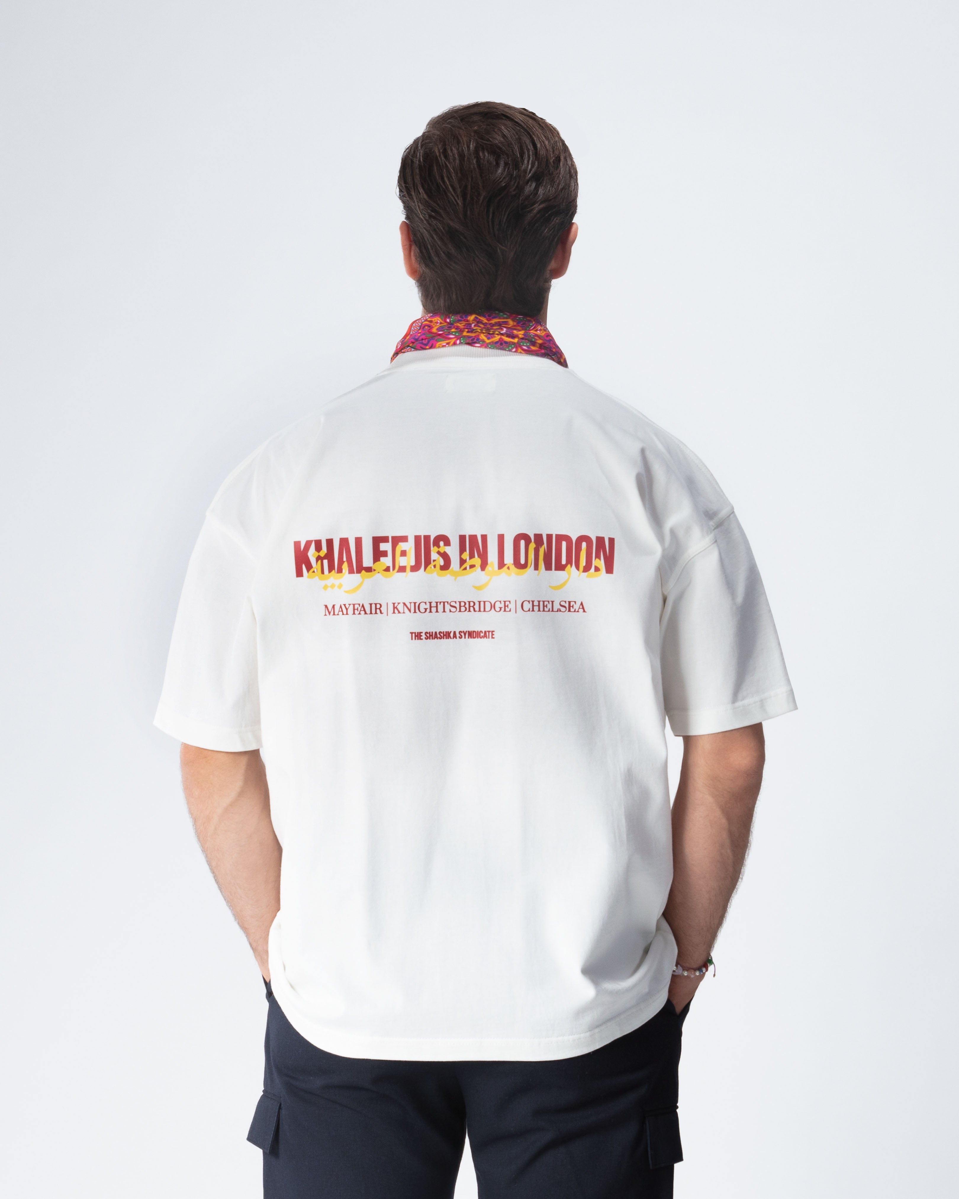 Khaleejis In London Interlock Heavy Tee