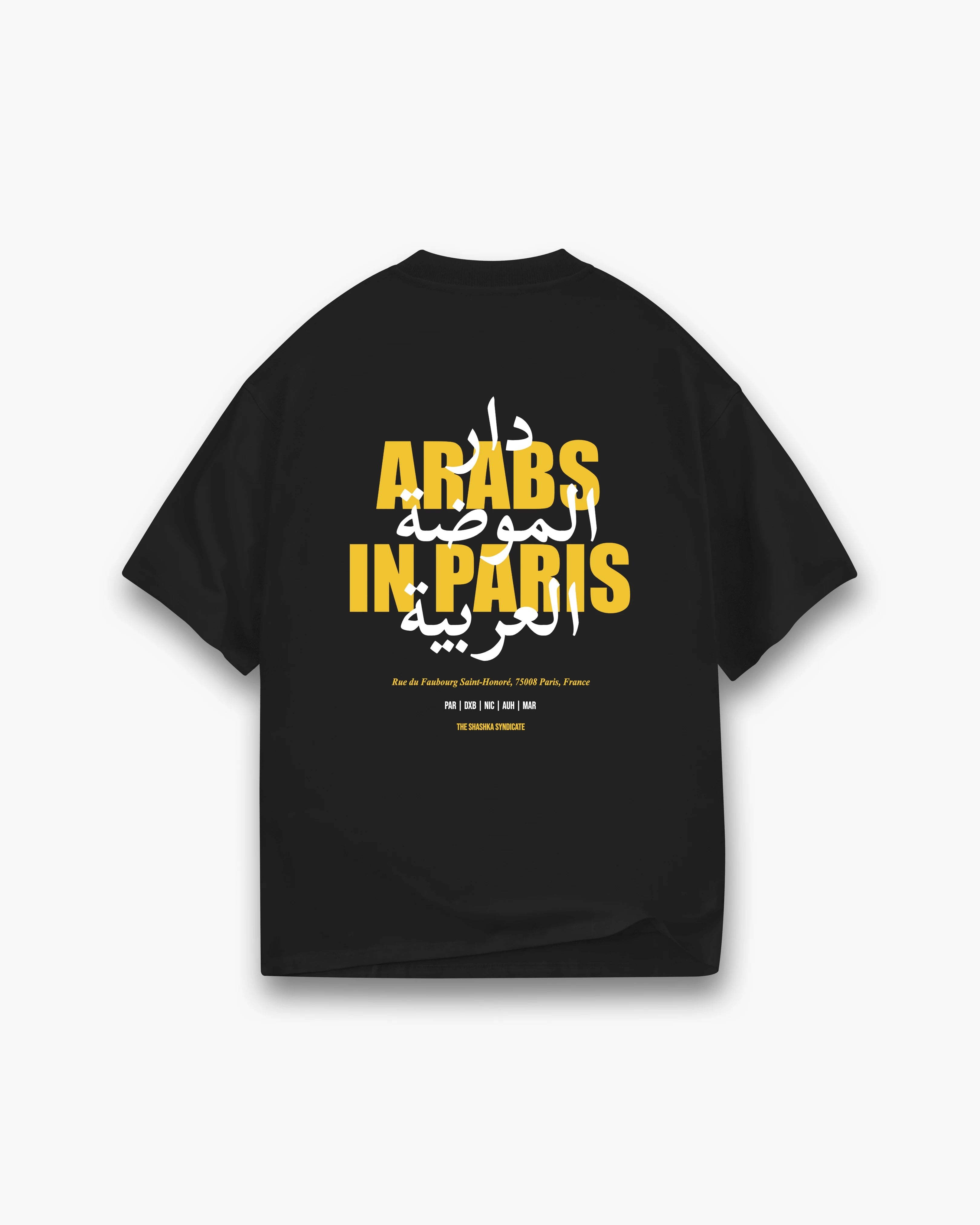 Calligraphy Arabs In Paris Heavy Tee