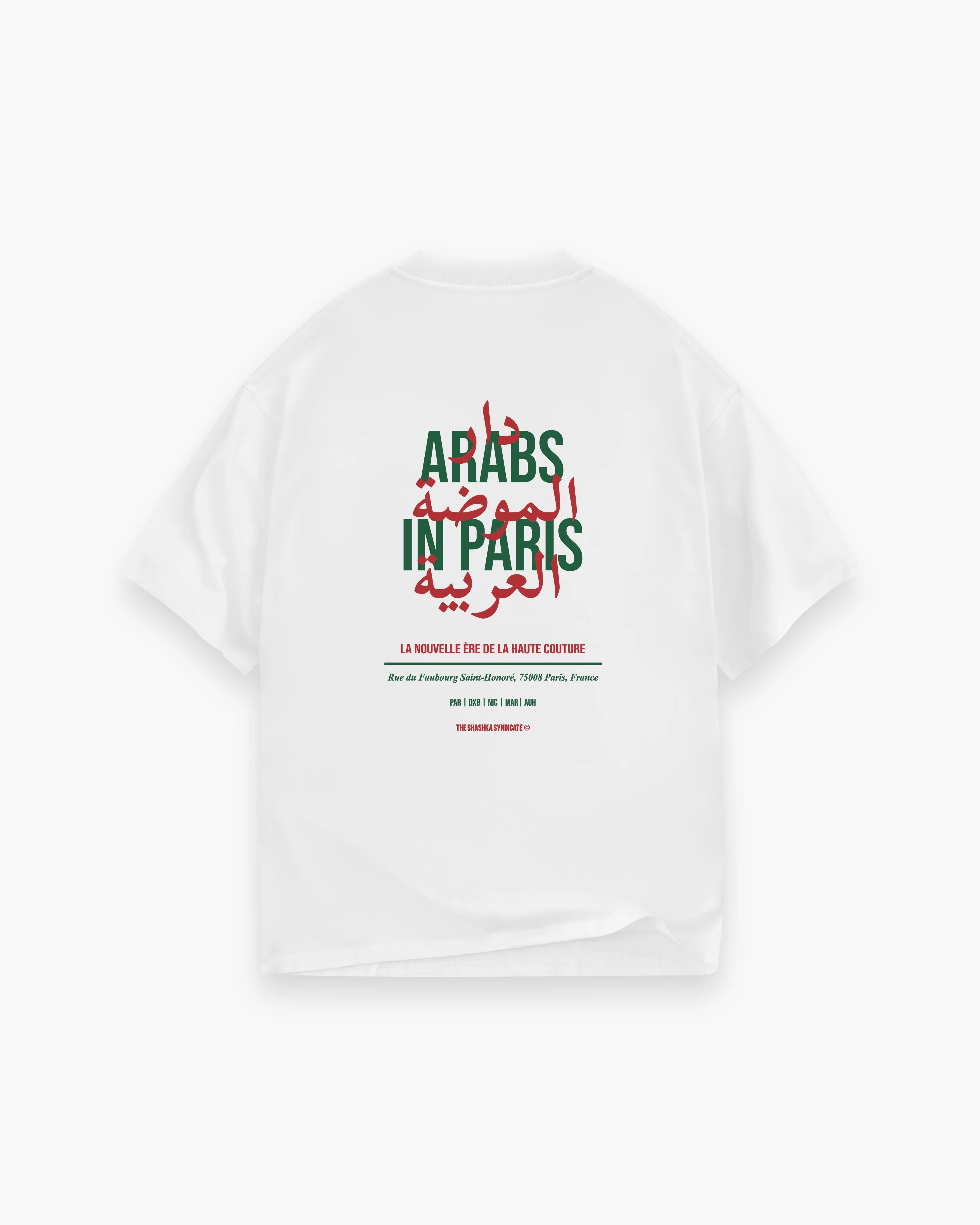 Arabs In Paris, Interlock Heavy Tee