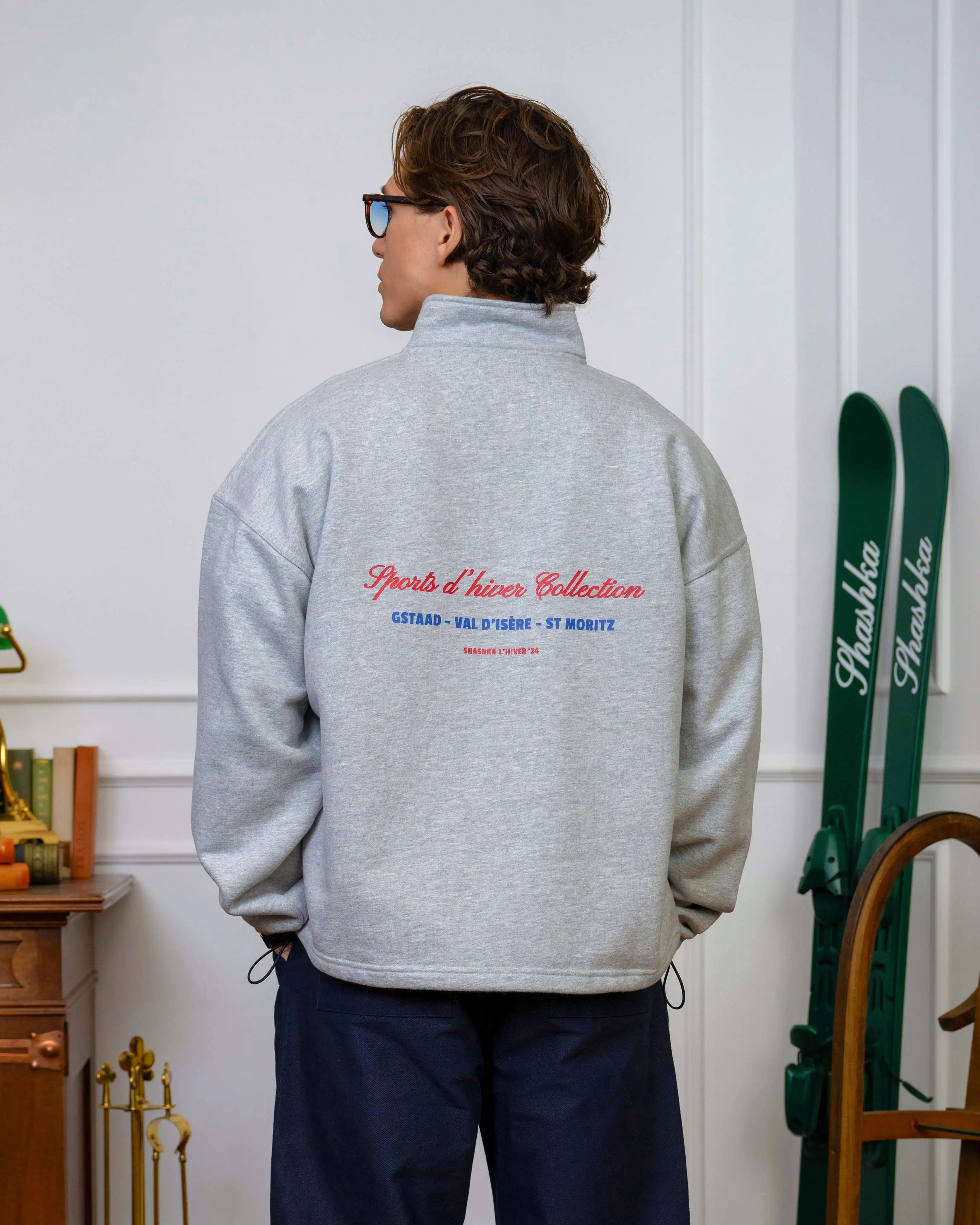 Après Ski Club Half Zip Sweater