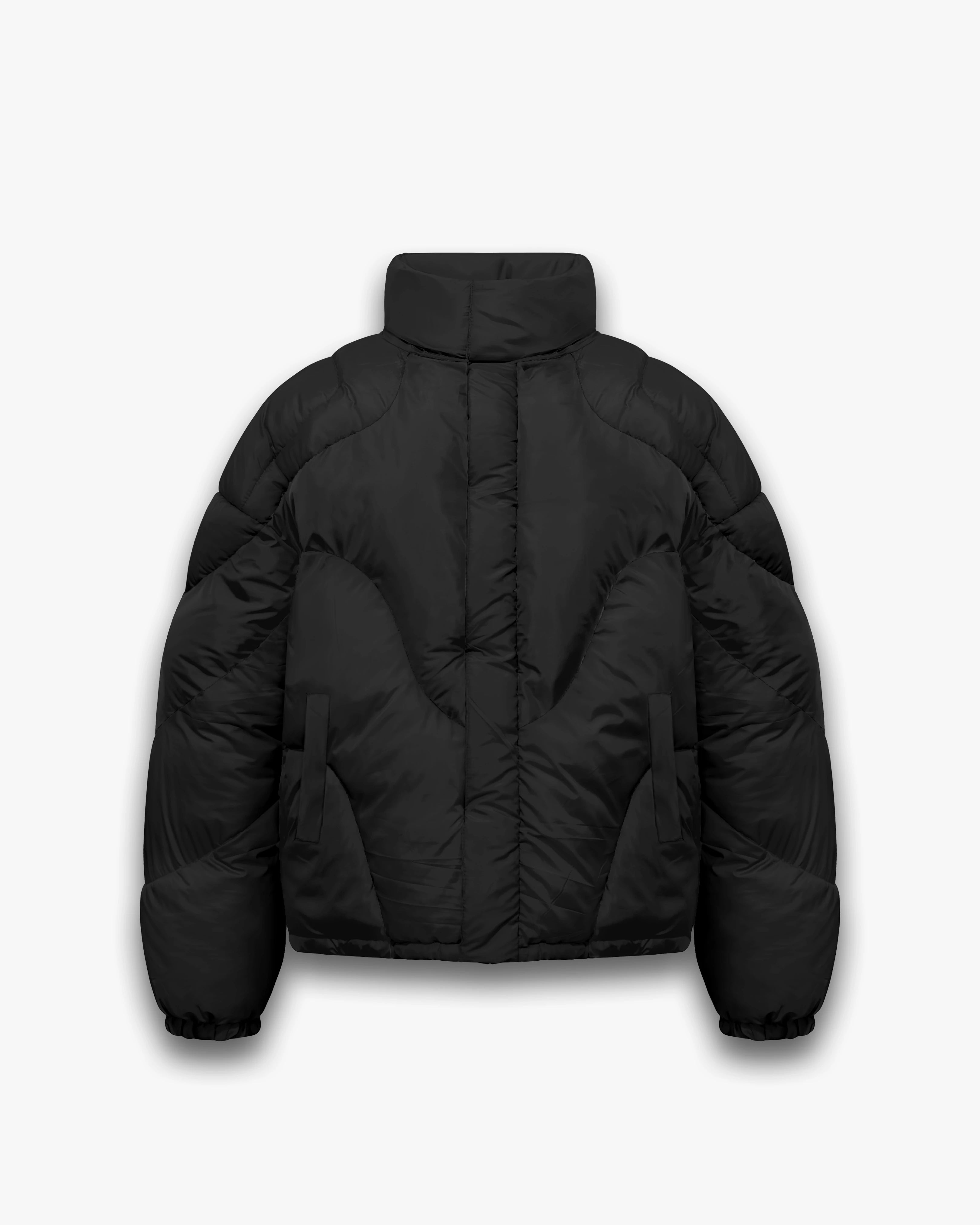 Missguided puffer jacket black cheap