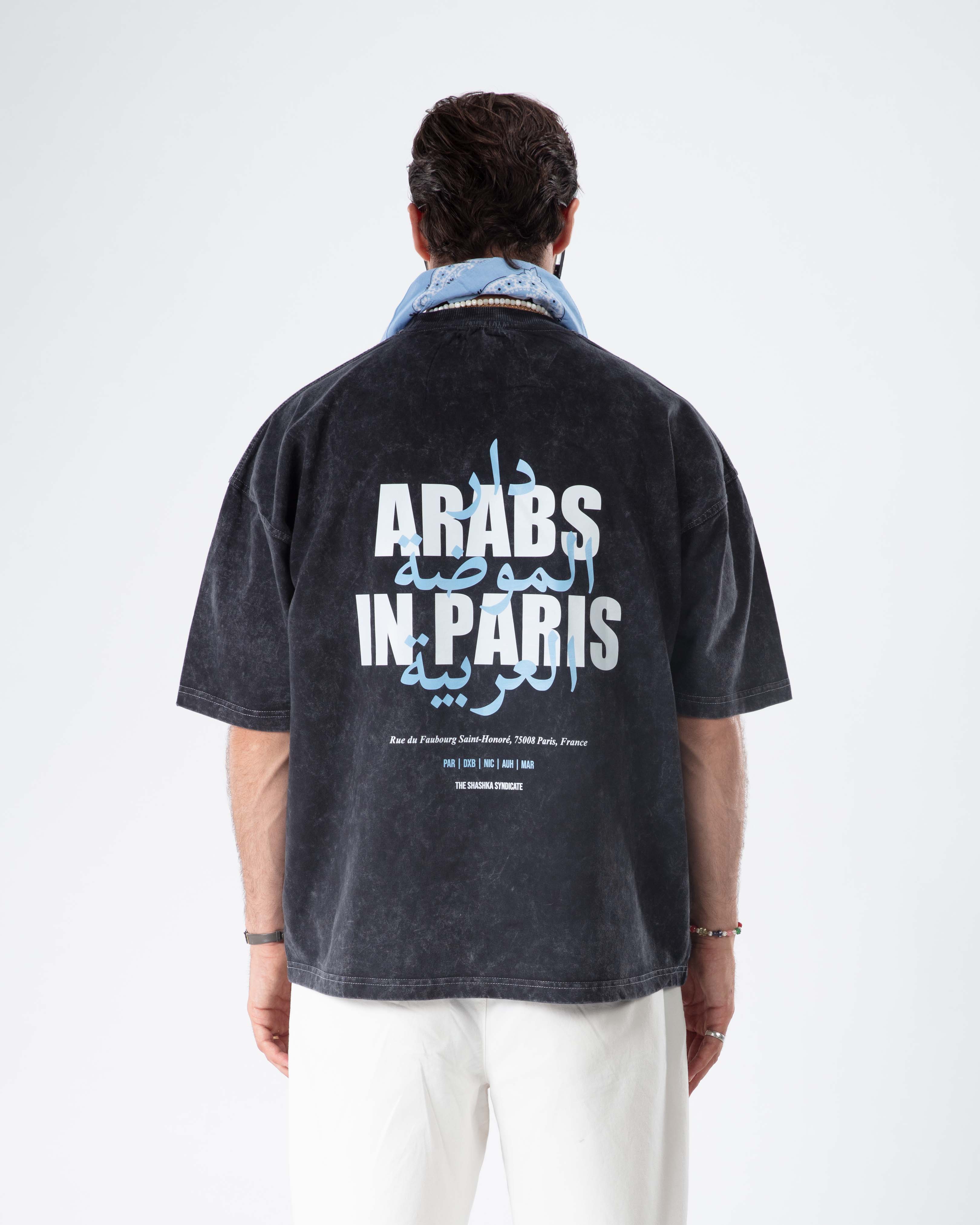 Calligraphy Arabs In Paris Heavy Tee