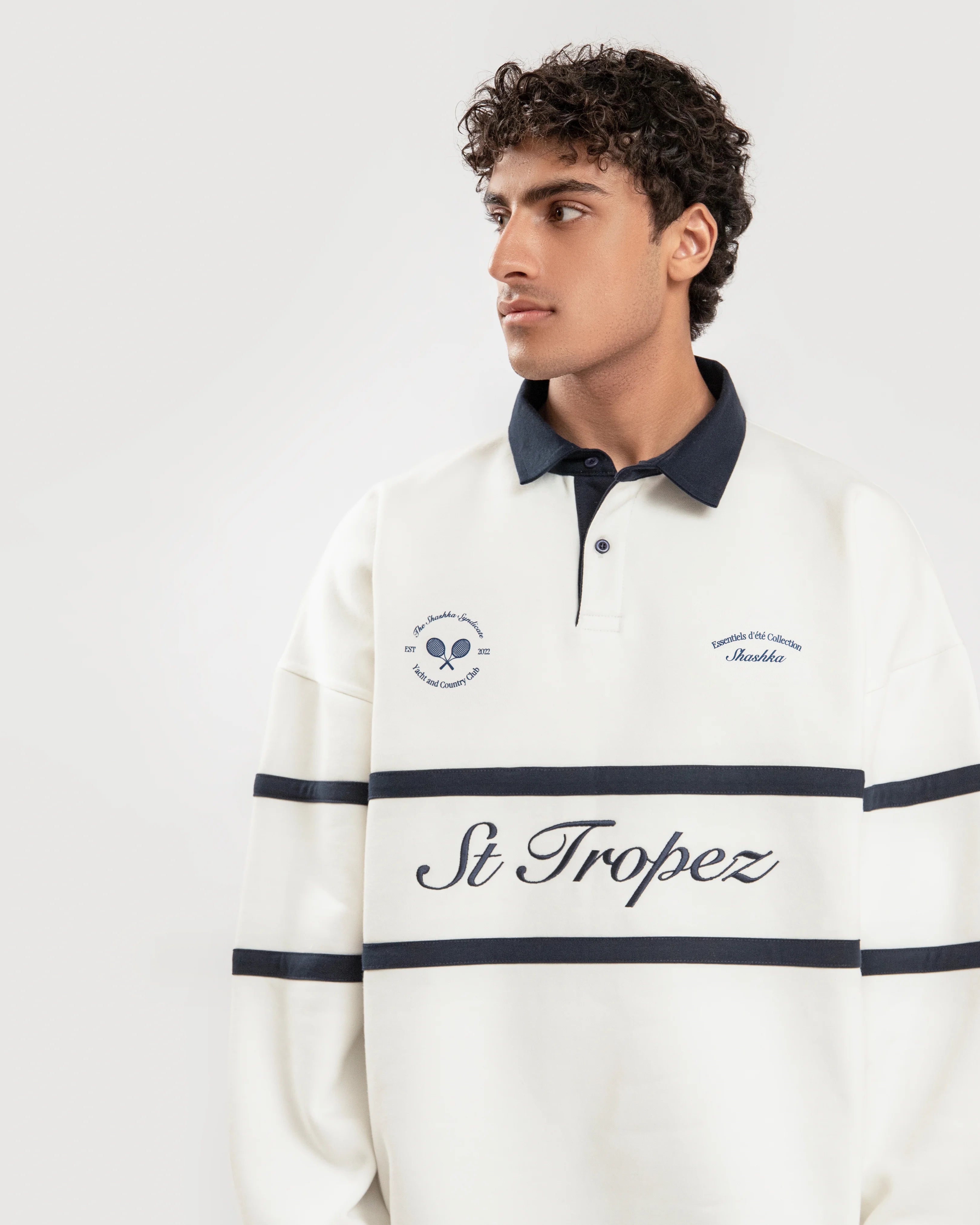 St Tropez Long Sleeve Polo