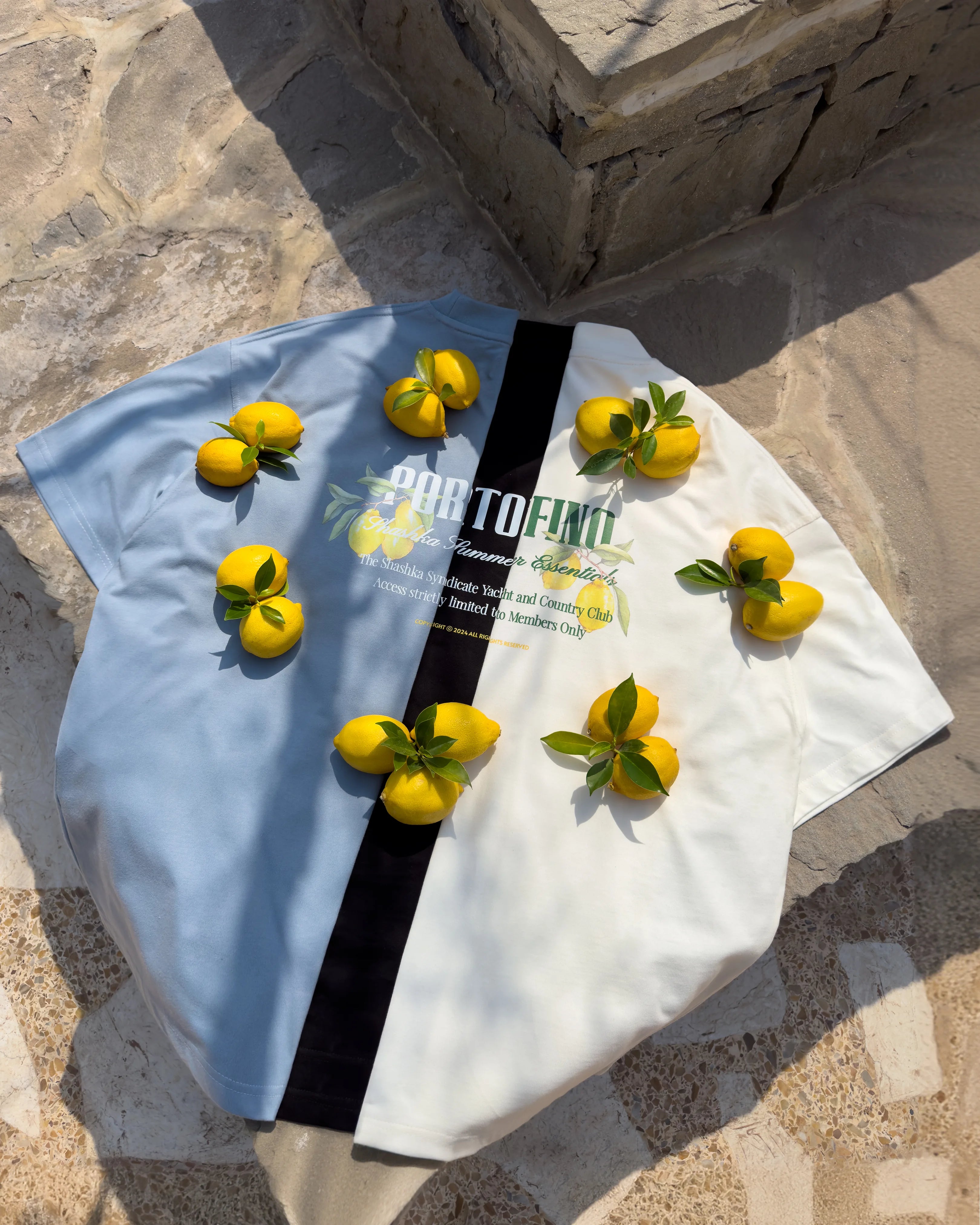 Portofino Lemons Heavy Tee