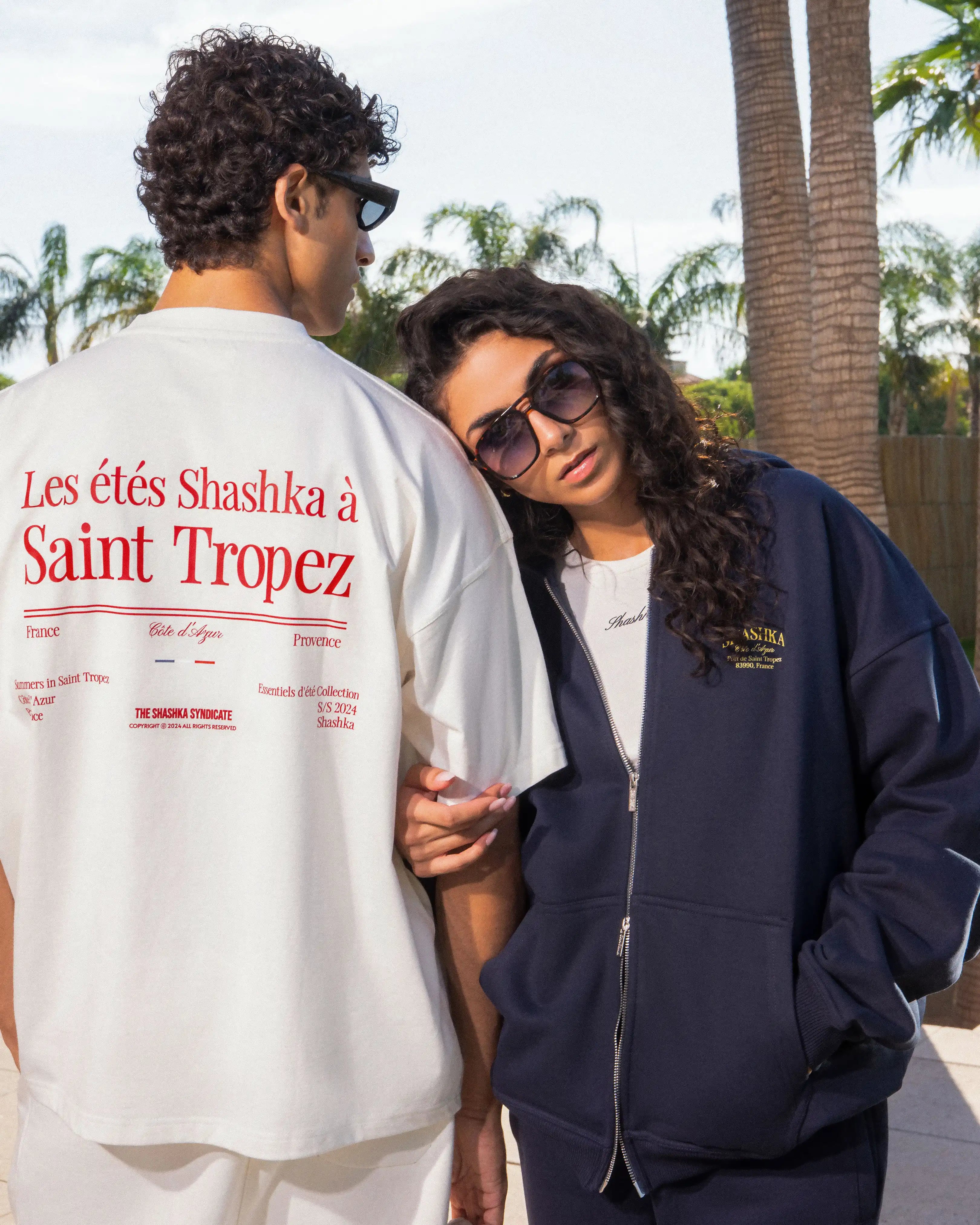 Summers in Saint Tropez Heavy Tee