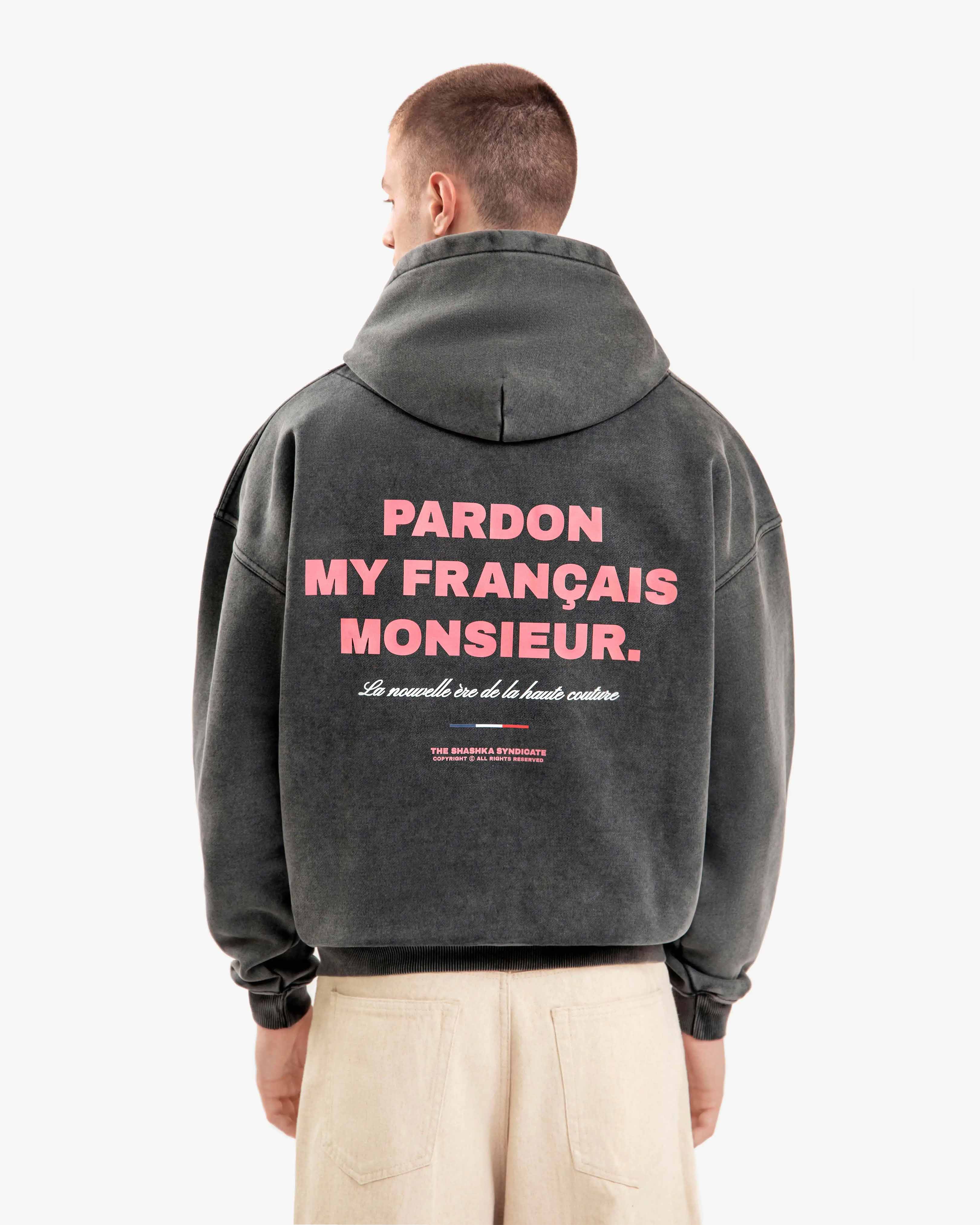 Pardon My Français Monsieur Zip Hoodie