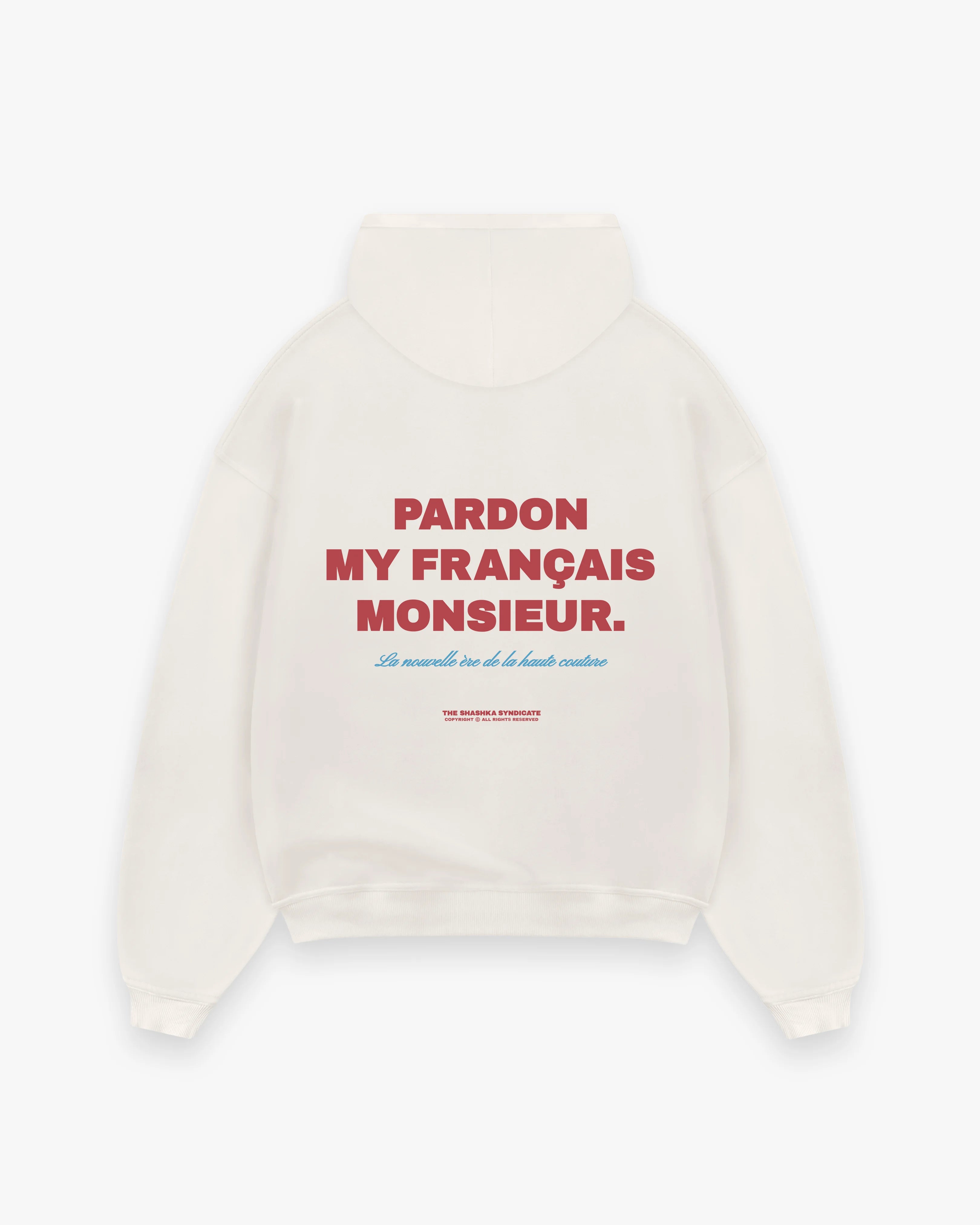 Pardon My Français Monsieur Zip Hoodie