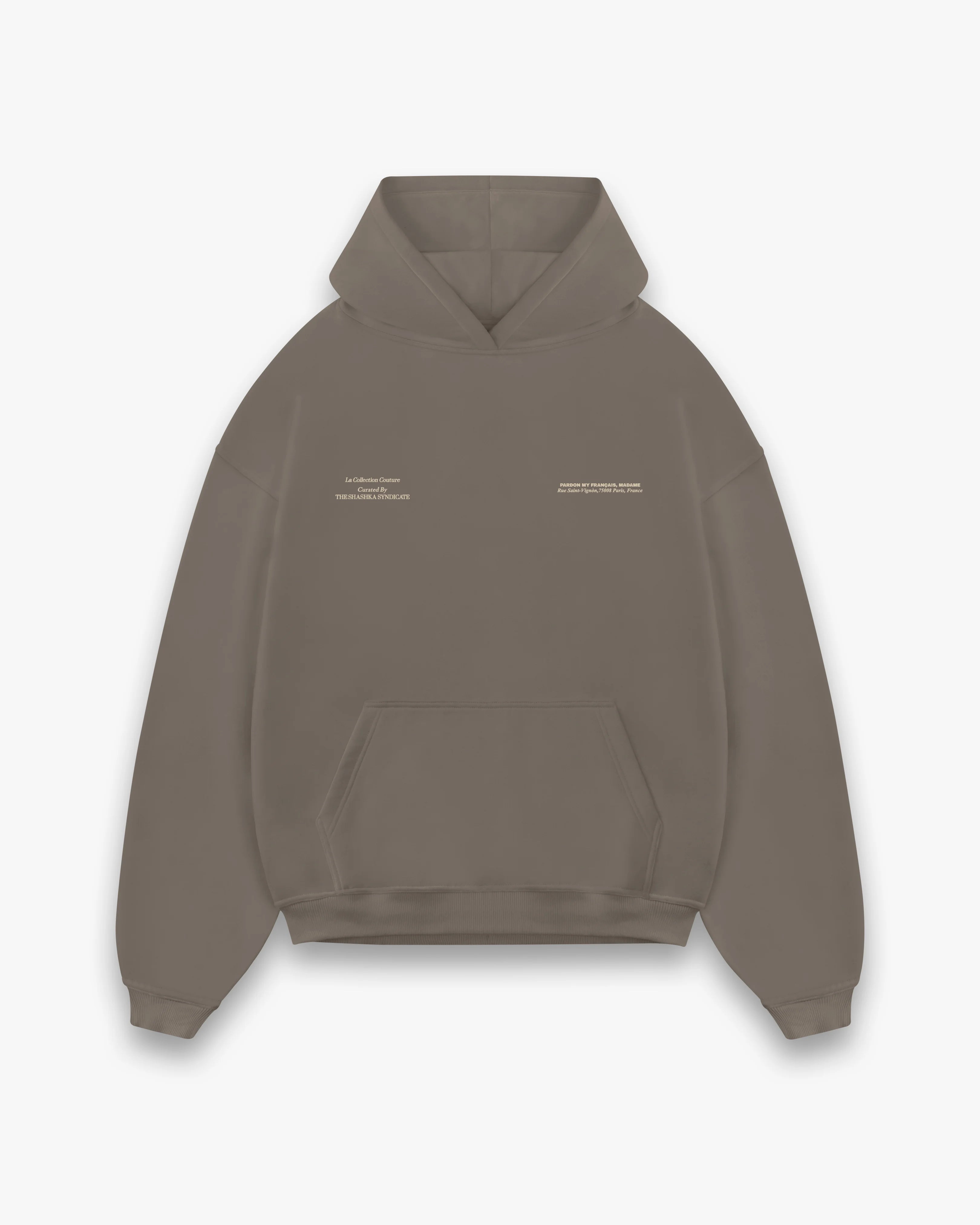 Taupe hoodie sale