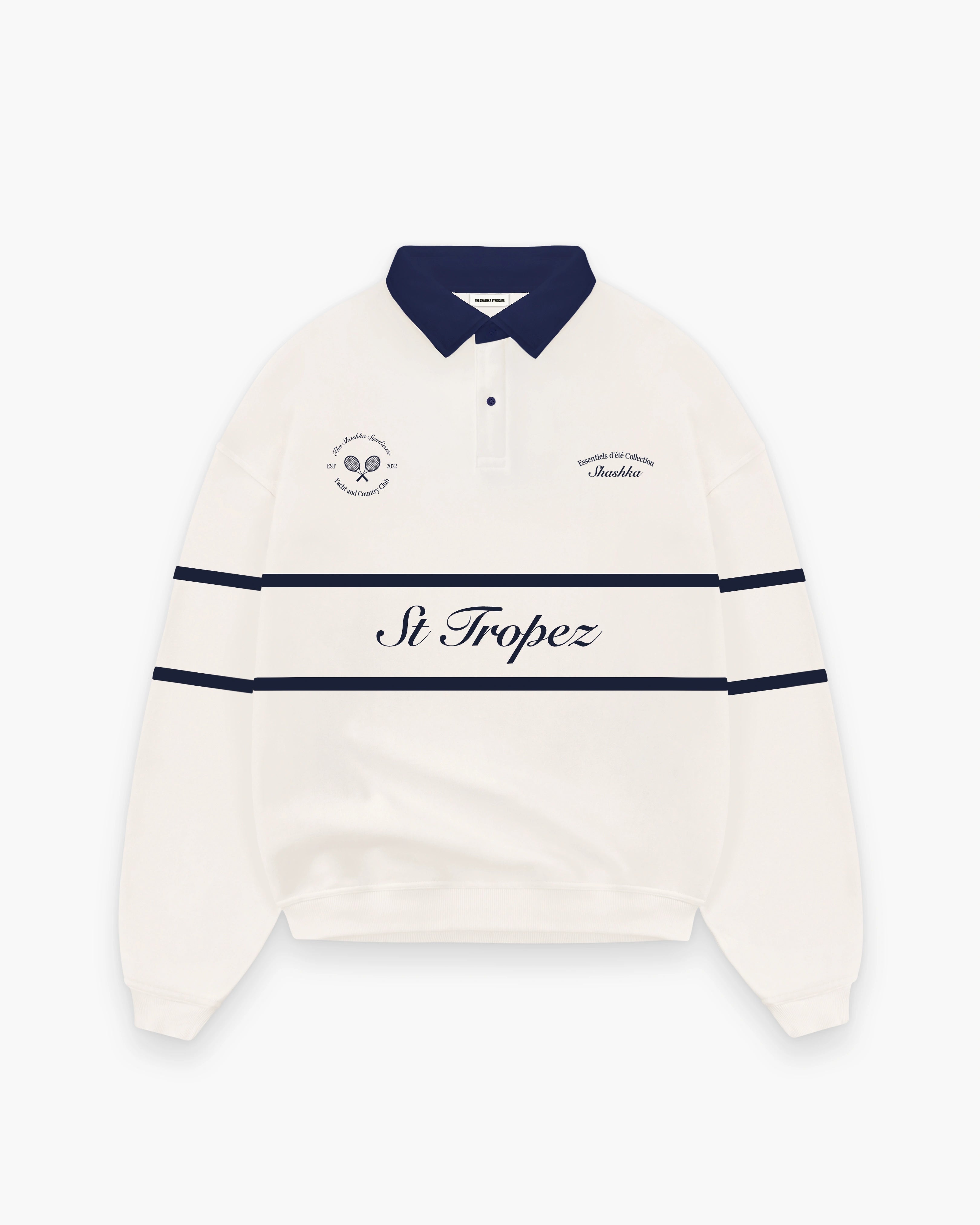 St Tropez Long Sleeve Polo