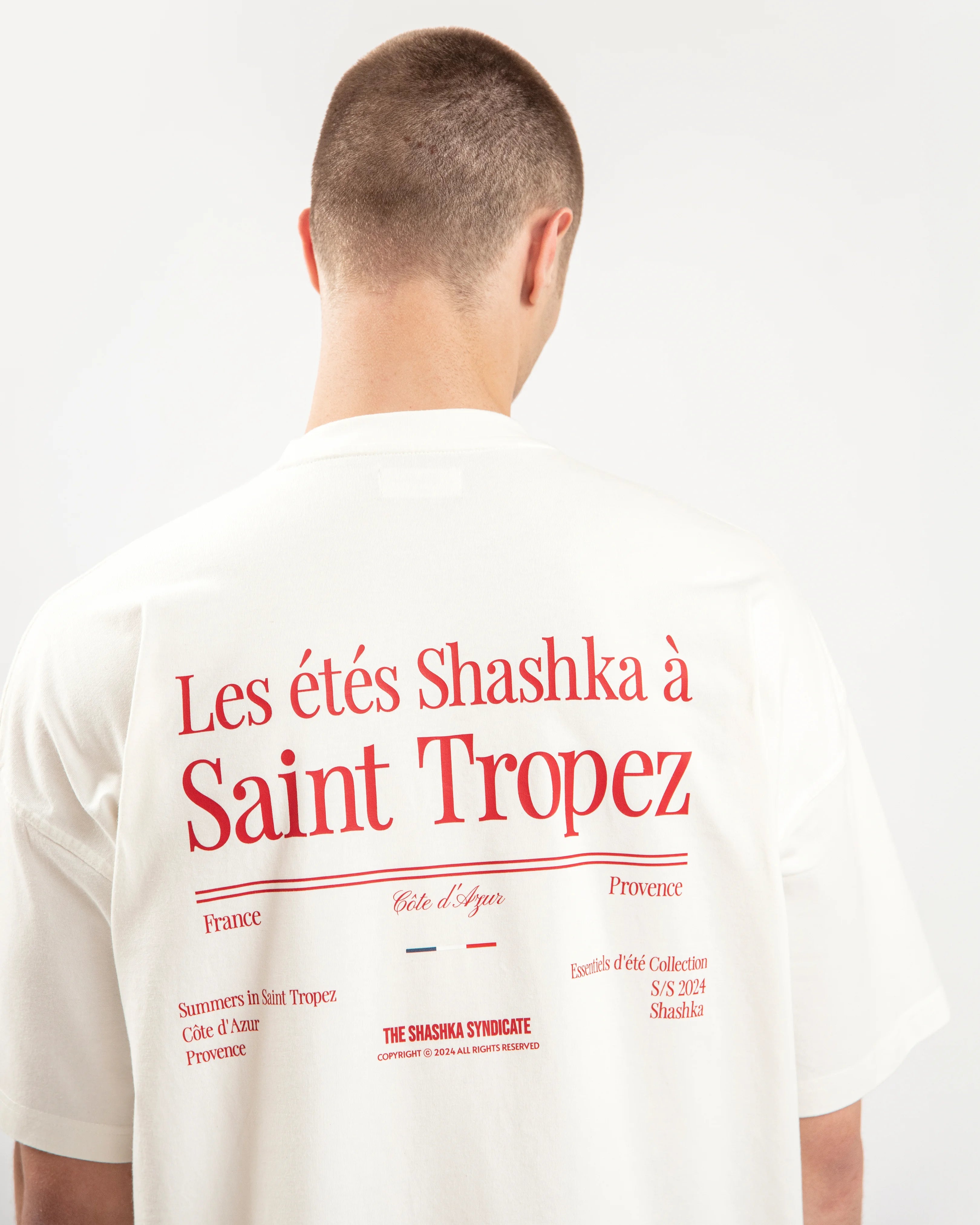 Summers in Saint Tropez Heavy Tee