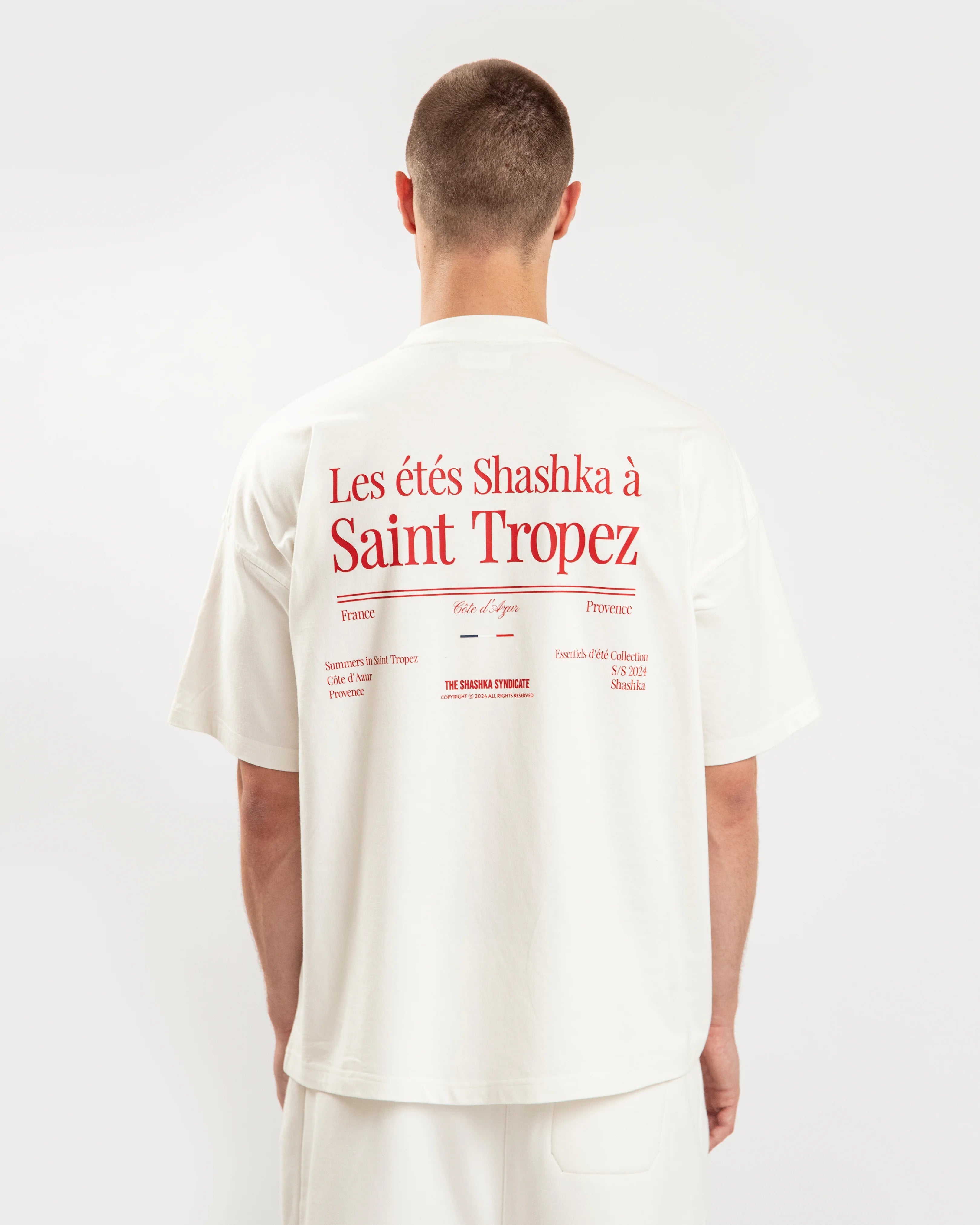 Summers in Saint Tropez Heavy Tee